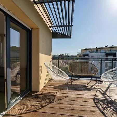 Bordeaux Merignac Appartement 2 Pieces - 2 Terrasses Exterior foto